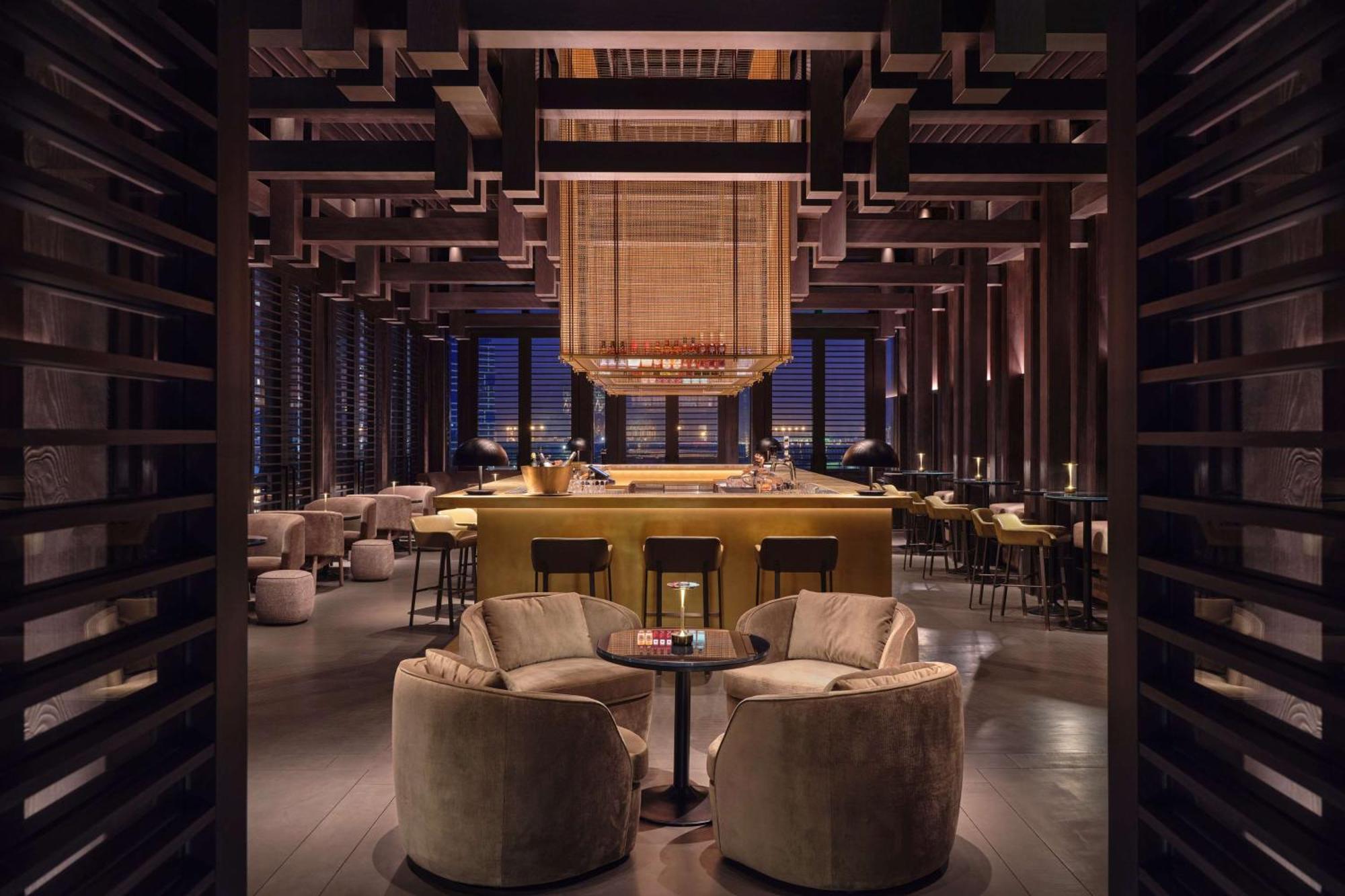 Conrad Shenzhen, The First Art Museum Hotel In Greater Bay Area With The Stunning Bay And Sunset View In The Hotel Terrace Экстерьер фото